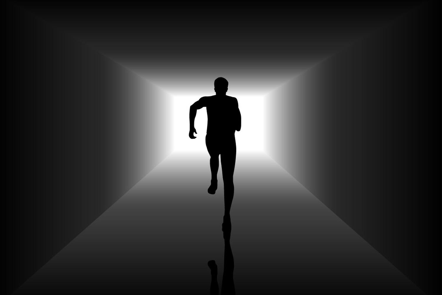 Quiz: Which direction is the person in the picture running?  The answer tells you whether you have a man's or a woman's brain - Photo 1.