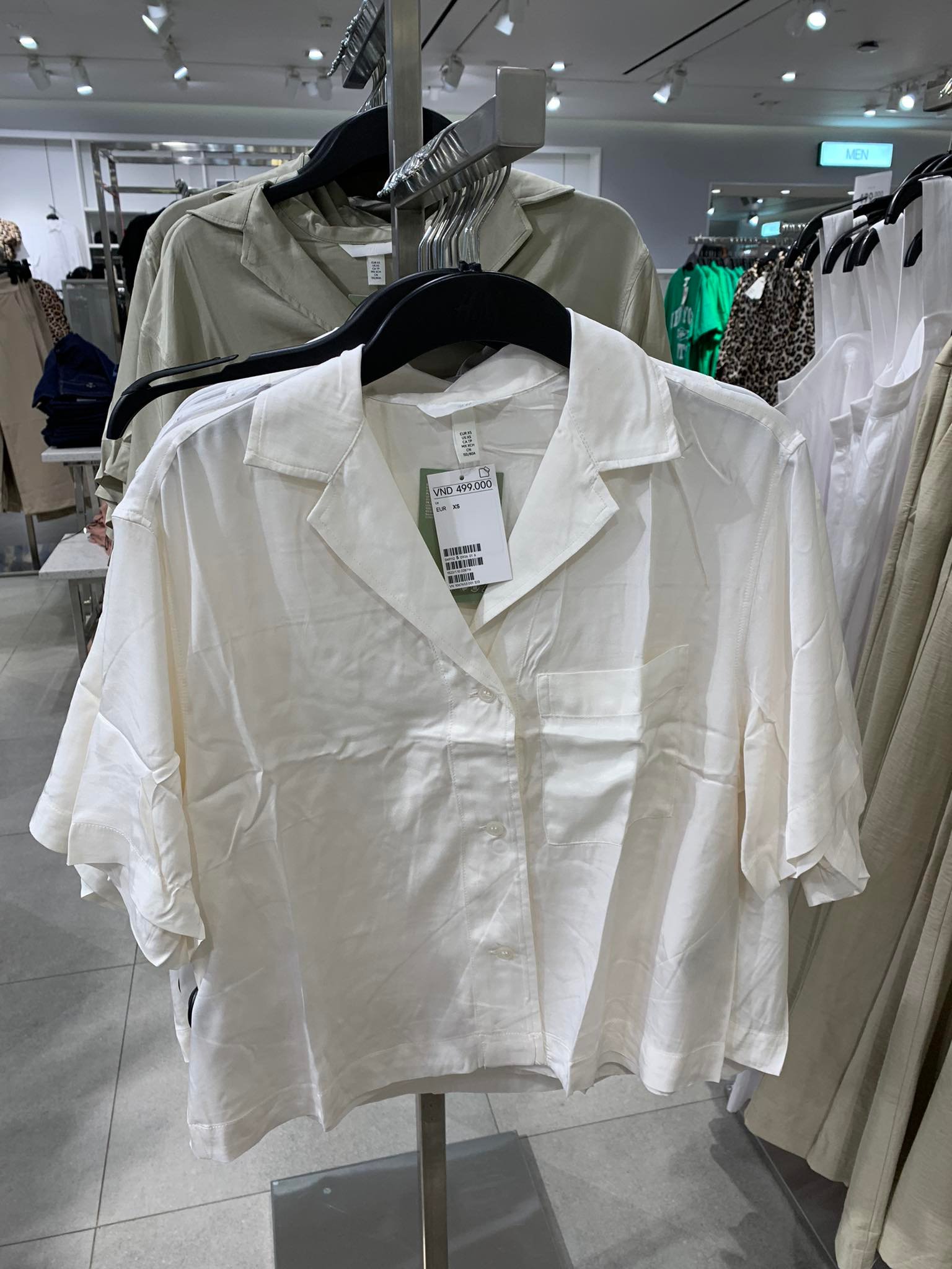 Sơmi dài tay Zara trắng đen  Shop Fami quần áo Nam Nữ Trẻ Em