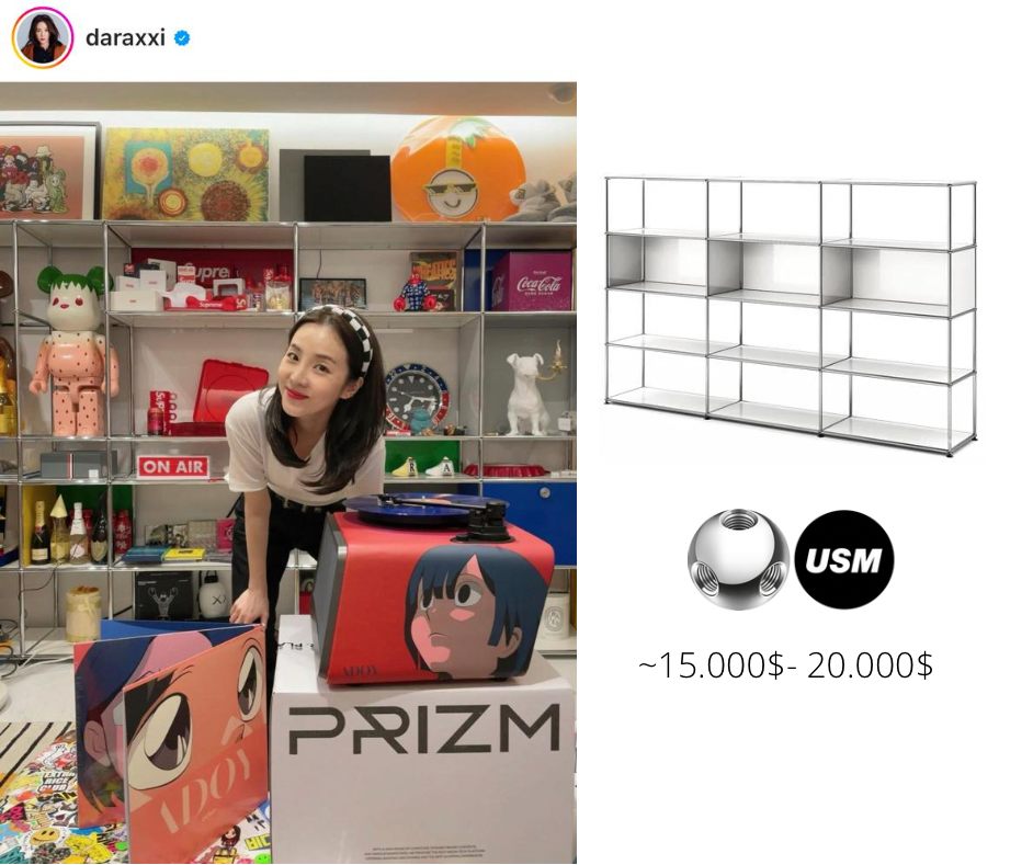 Stunned with the furniture in the house of big sister Dara (2NE1): the world's music speakers are only 150 units, the shelves are clearly visible but cost half a billion dong - Photo 8.