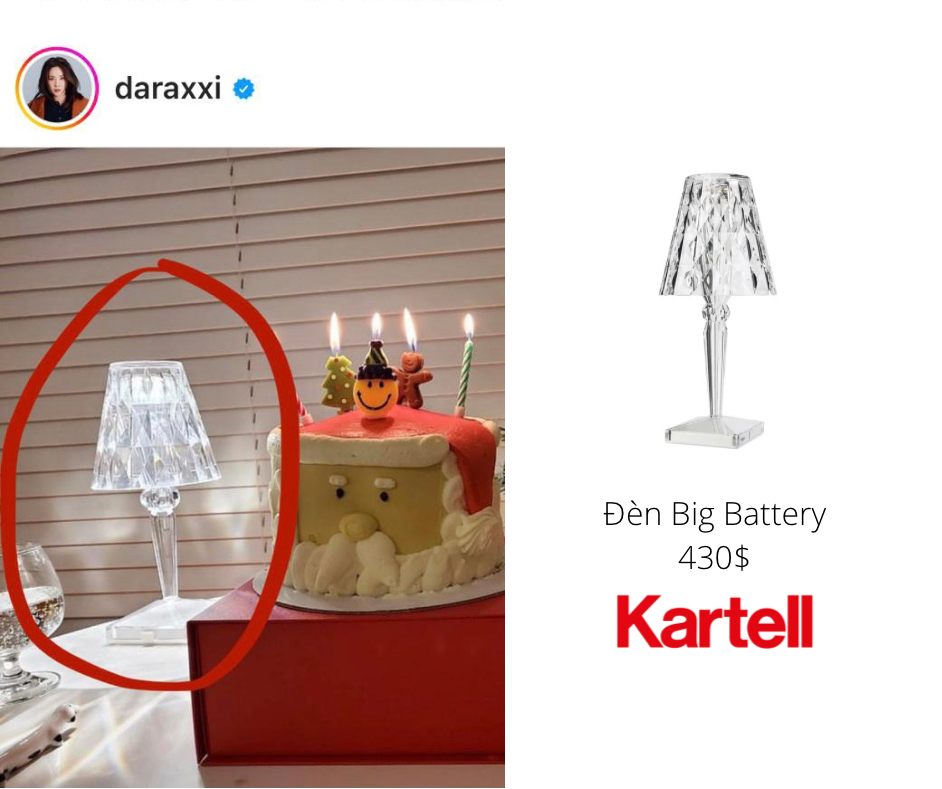 Stunned with the furniture in the big sister Dara's house (2NE1): the world's music speakers are only 150 units, the shelves are clearly visible but cost half a billion dong - Photo 16. Stunned with the furniture in the big sister Dara's house (2NE1): the world's music speakers are only 150 units, the shelves are clearly visible but cost half a billion dong - Photo 16.