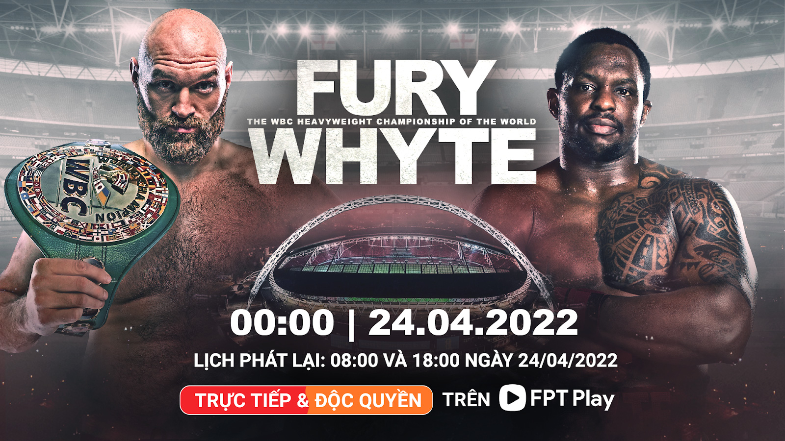 Siêu cặp đấu Tyson Fury - Dillian Whyte tranh đai thế giới trên FPT Play - Ảnh 5.