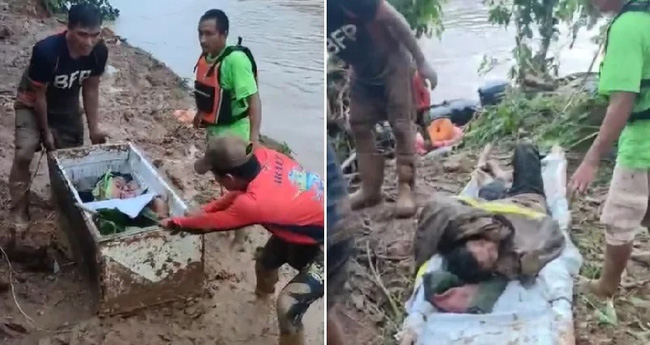 The whole family died in a landslide, the 11-year-old boy miraculously escaped death because of an item in the house, suddenly the scene was saved - Photo 1.