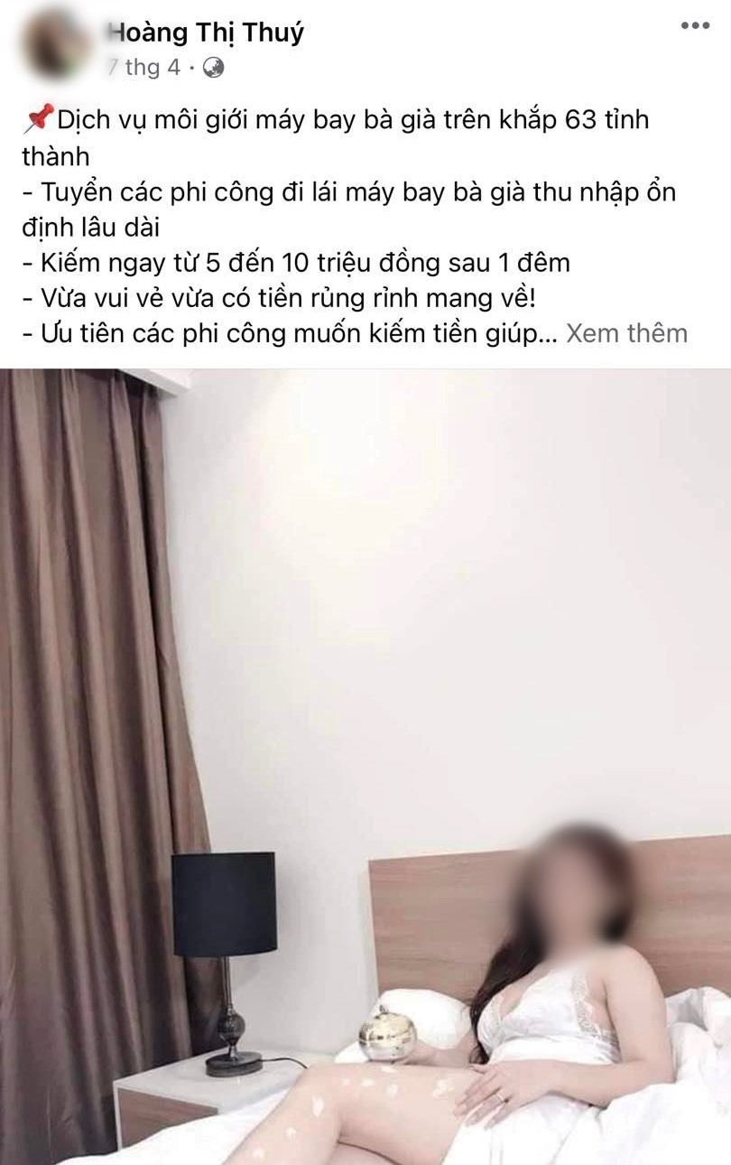 2 thanh niên lập Facebook giả máy bay bà già lừa tuyển phi công trẻ với giá 20 triệu đồng - Ảnh 1.