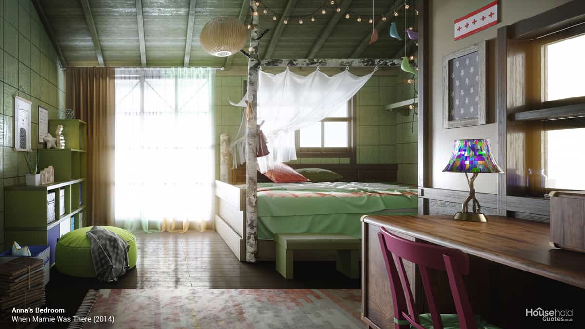 Cross-eyed looking at 5 Ghibli rooms from the movie that came to life, caressing every detail because it's beautiful beyond imagination - Photo 8. Cross-eyed looking at 5 Ghibli rooms from the movie that came to life, caressing every detail because it's beautiful beyond imagination - Photo 8.