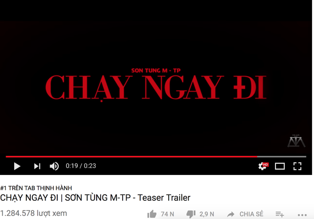 Sơn Tùng flop rồi sao? Trailer MV mới chưa nổi 1 triệu view sau 24 giờ, fan thở dài: Có còn được mấy lần comeback nữa đâu... - Ảnh 3.