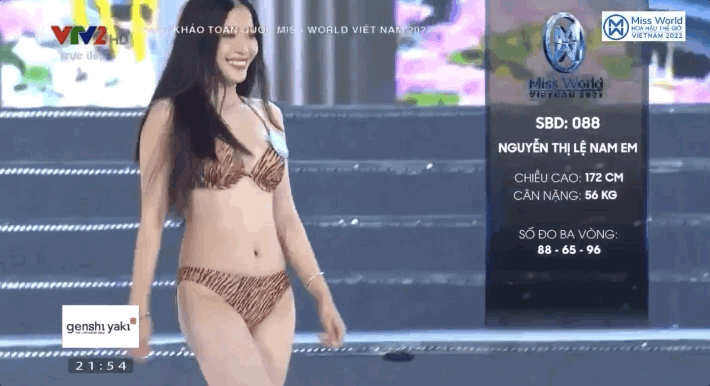 Nam Em để lộ khuyết điểm body "chí mạng", biểu hiện sức khoẻ đáng lo tại Chung  khảo Miss World Việt 2022!
