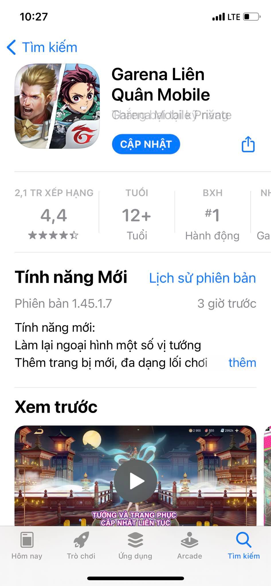 Lien Quan Mobile: Updated the new season but can't enter the game, gamers need to pay attention to this extremely important thing! - Photo 5. Lien Quan Mobile: Updated the new season but can't enter the game, gamers need to pay attention to this extremely important thing! - Photo 5.