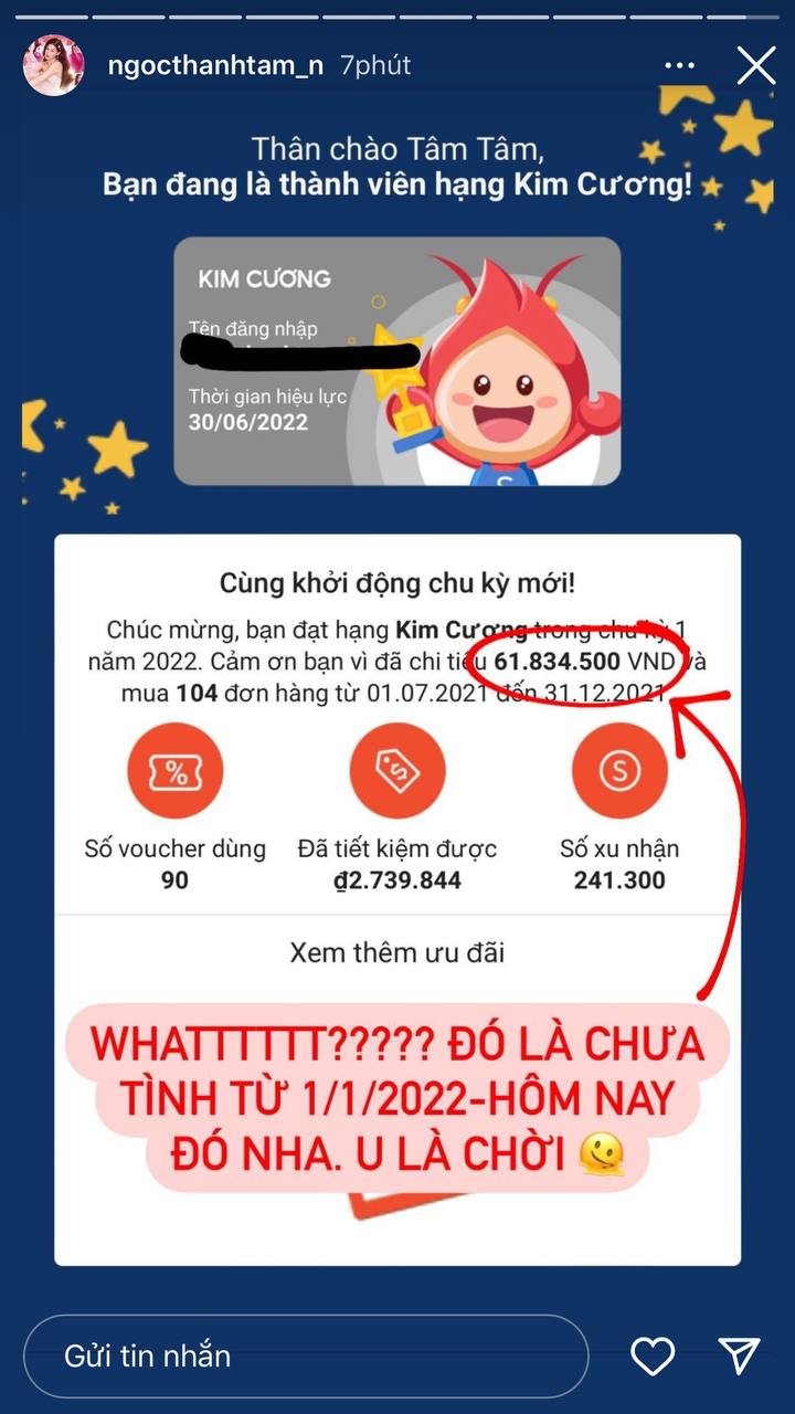 Không thèm mua đồ hiệu, Ngọc Thanh Tâm vẫn tiêu hơn 60 triệu mua đồ online - Ảnh 2.