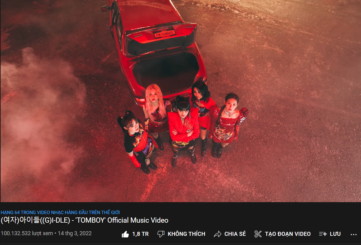 (G)I-DLE phá kỉ lục MV 100 triệu view của chính mình, so với thành tích của aespa và ITZY thì ra sao? - Ảnh 1. (G)I-DLE phá kỉ lục MV 100 triệu view của chính mình, so với thành tích của aespa và ITZY thì ra sao? - Ảnh 1.