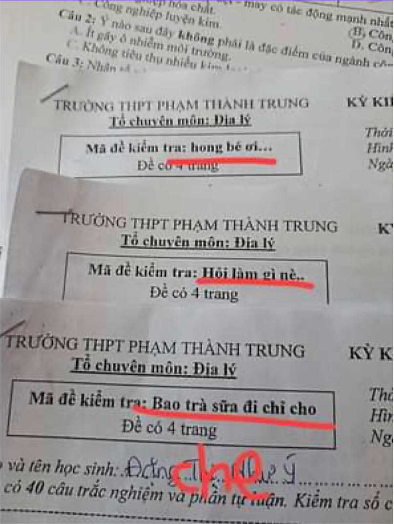 When I received the code, I felt familiar, the students were startled in the exam room: The teacher caught the trend so quickly, who plays again?  - Photo 1.