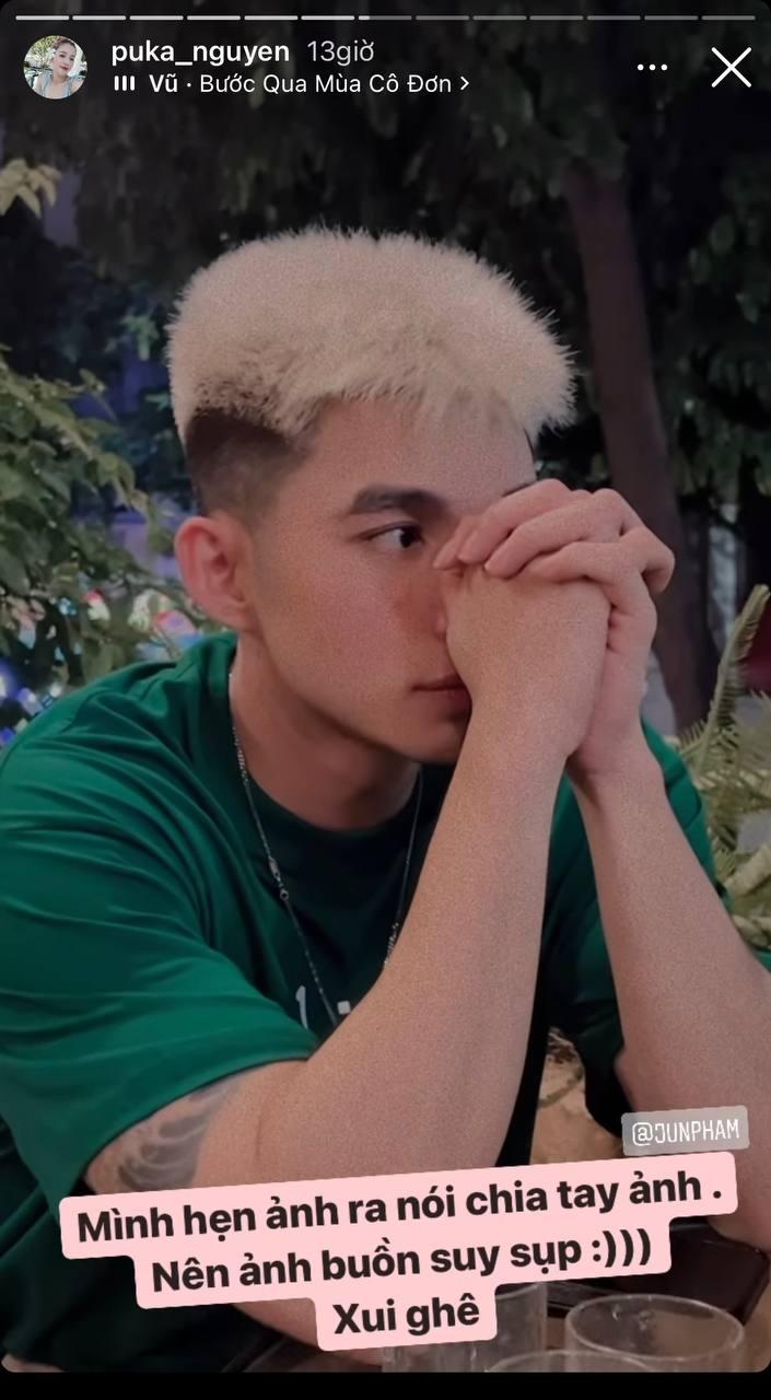 Puka th&ocirc;ng b&aacute;o chia tay người y&ecirc;u, danh t&iacute;nh đ&agrave;ng trai l&agrave; ai m&agrave; g&acirc;y bất ngờ? - Ảnh 2.