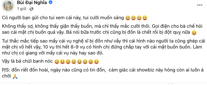 Một sao nam Vbiz bị đồn qua đời, ai dè chính chủ chỉ cười và thương cho 1 nhân vật khác? - Ảnh 2.