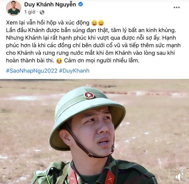 Duy Khanh responded to antifan when he was constantly criticized for being too weak in Sao Enter Ngu - Photo 3.