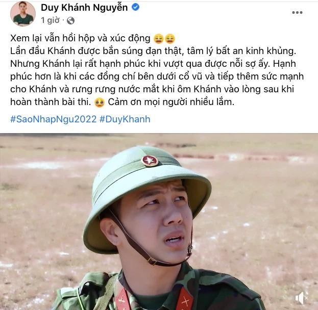 Duy Khanh responded to antifan when he was constantly criticized for being too weak in Sao Enter Ngu - Photo 3. Duy Khanh responded to antifan when he was constantly criticized for being too weak in Sao Enter Ngu - Photo 3.