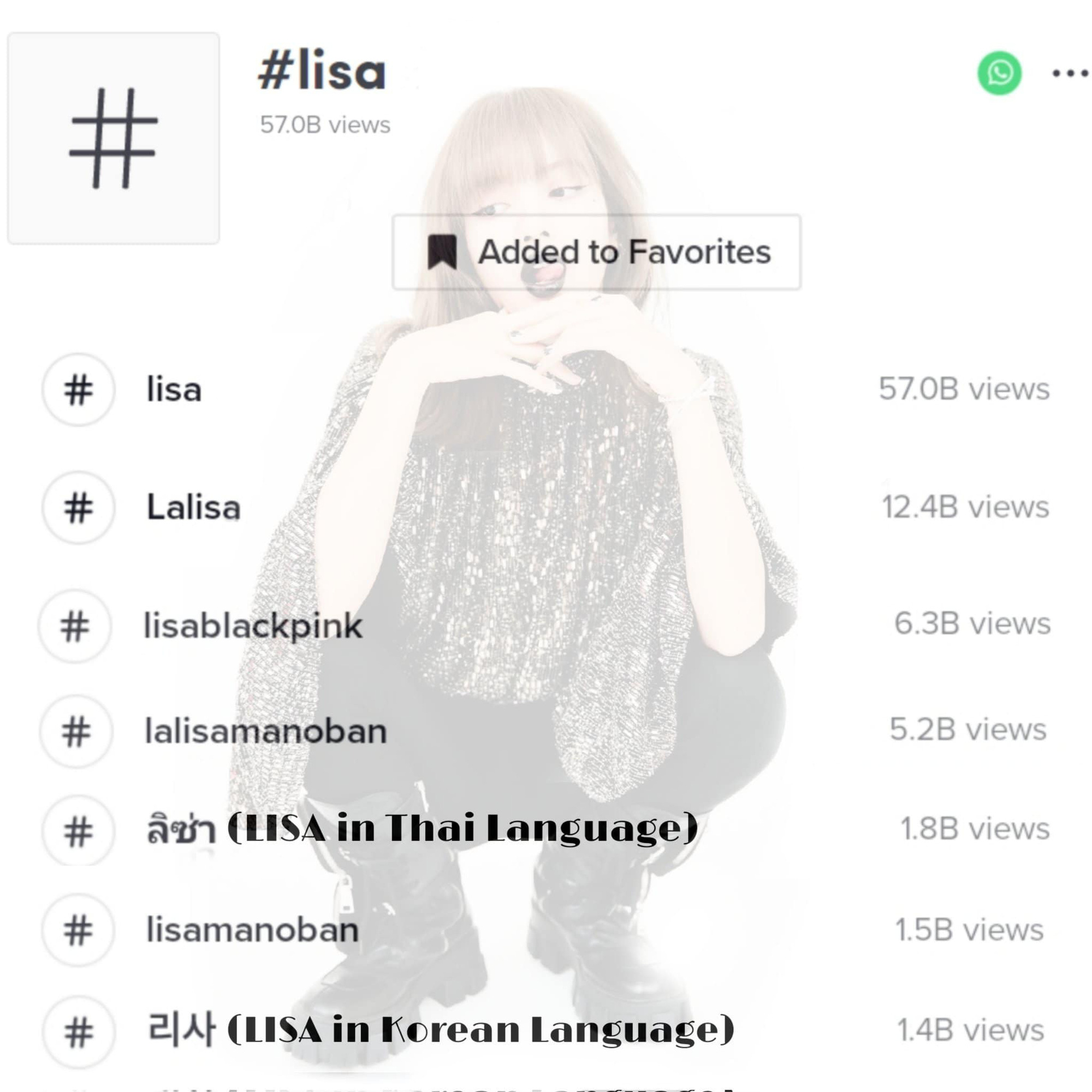 Even though she doesn't have an account on TikTok, Lisa (BLACKPINK) continues to set new records on this platform!  - Photo 2.