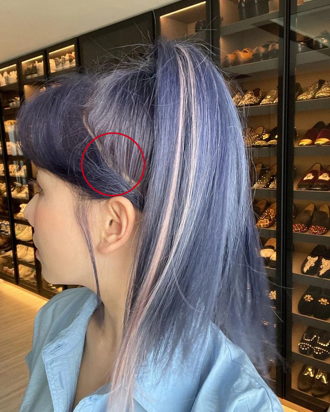 Hari Won's hair color is very beautiful, but it's painful to look at the bald spot, if you also intend to bleach your hair, you must buy this - Photo 1.