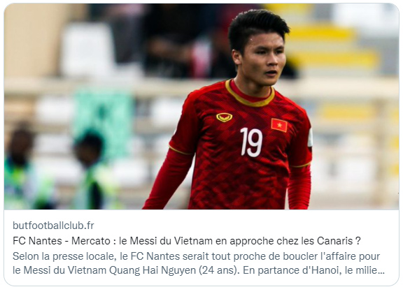 Báo chí Pháp hào hứng trước thông tin Quang Hải có thể sang Ligue 1 chơi bóng - Ảnh 2.