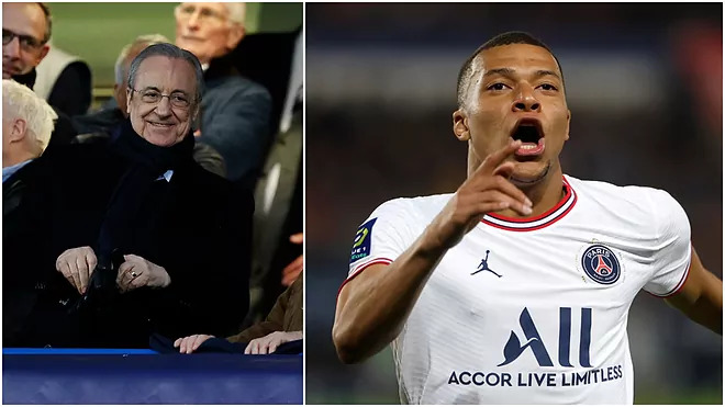 Vừa v&ocirc; địch La Liga, chủ tịch Real đ&atilde; c&oacute; tiết lộ bất ngờ về thương vụ Mbappe - Ảnh 2.