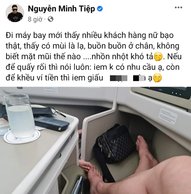 1 nam diễn viên Vbiz bị người lạ đụng chạm trên máy bay, netizen bùng nổ bình luận trái chiều: Ý đồ xấu hay chỉ là sự vô tình? - Ảnh 2.