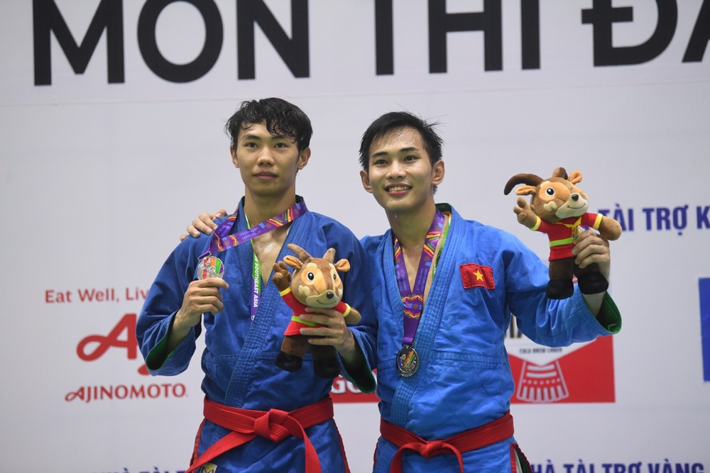 Breaking through quickly, the Vietnamese team surpassed Malaysia to win the SEA Games medal chart - Photo 4.