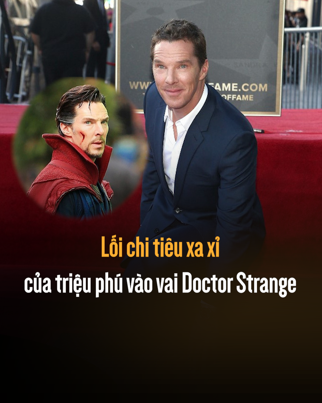 thumbnail - Lối chi tiêu xa xỉ của triệu phú vào vai Doctor Strange