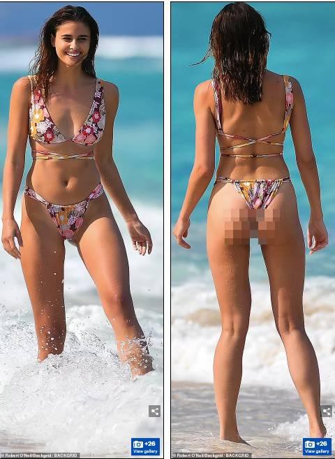 Thiên thần nội y Taylor Hill chụp ảnh bikini phô đường cong tuyệt mỹ - Ảnh 10.