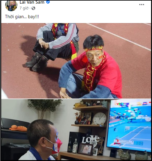 MC Lai Van Sam posted a photo to celebrate 19 years ago and now when watching the SEA Games, many people are surprised because there is not much difference - Photo 1.