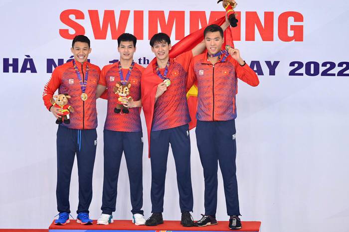 Khoảnh khắc sai lầm của nhà vô địch Olympic giúp ĐT bơi Việt Nam giành huy chương vàng SEA Games lịch sử - Ảnh 5.