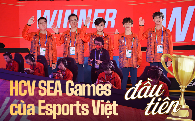 SEA Games 31: Thắng áp đảo Thái Lan, đội tuyển Tốc Chiến giành huy chương vàng đầu tiên cho Esports Việt!