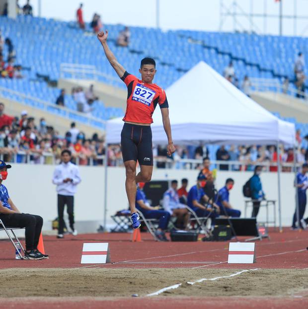 Cặp đôi VĐV với màn cầu hôn hot nhất tại SEA Games 31: Người là Thiếu úy quân đội, người sở hữu cả loạt huy chương - Ảnh 4.