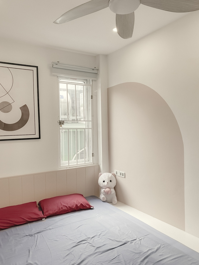 D&ugrave;ng đ&uacute;ng khoản ng&acirc;n s&aacute;ch dự tr&ugrave; 250 triệu đồng, cặp vợ chồng trẻ ở H&agrave; Nội cải tạo xong căn hộ mini trong 2 th&aacute;ng - Ảnh 17.