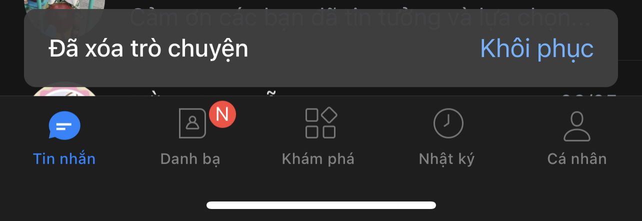 Cách khôi phục tin nhắn đã xoá trên Zalo chỉ trong nháy mắt - Ảnh 4. Cách khôi phục tin nhắn đã xoá trên Zalo chỉ trong nháy mắt - Ảnh 4.