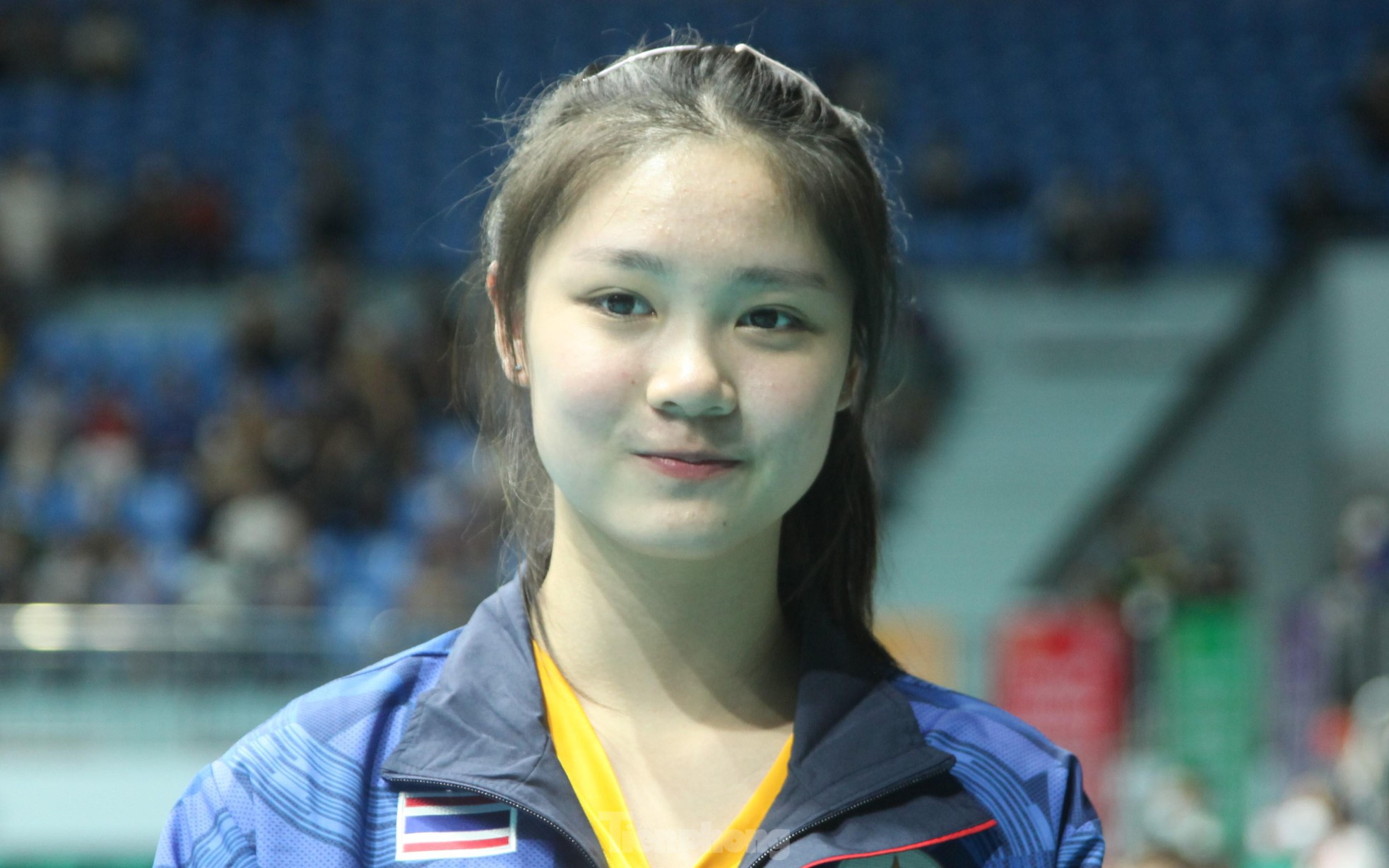 Admire the beauty of the 15-year-old Thai badminton pearl at SEA Games 31 - Photo 1.