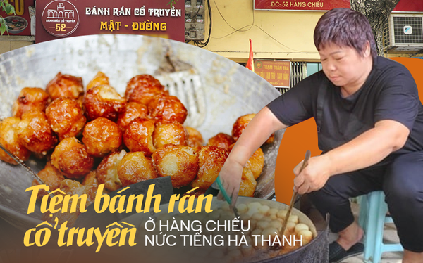 Hà Nội Có Một Tiệm Bánh Rán Bi 30 Năm, Ngày Bán 10.000 Chiếc, Chủ Quán Phải  Dậy Từ 3H Sáng Để Chuẩn Bị Bột Và Nhân