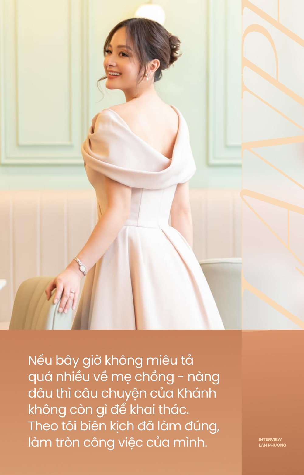 Lan Phương (Thương Ngày Nắng Về): Khánh còn khổ nhiều lắm nhưng sẽ vùng lên đáp trả mẹ chồng - Ảnh 3. Lan Phương (Thương Ngày Nắng Về): Khánh còn khổ nhiều lắm nhưng sẽ vùng lên đáp trả mẹ chồng - Ảnh 3.