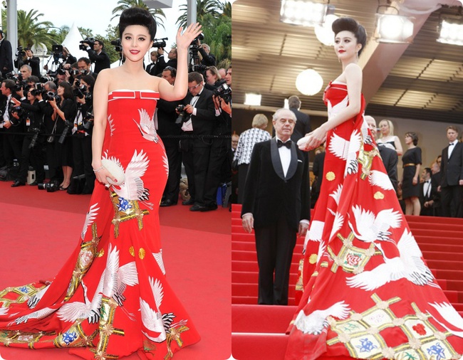 Pham Bang Bang at Cannes Film Festival: Beautiful like a fairy, but there are also some bad times - Photo 2.