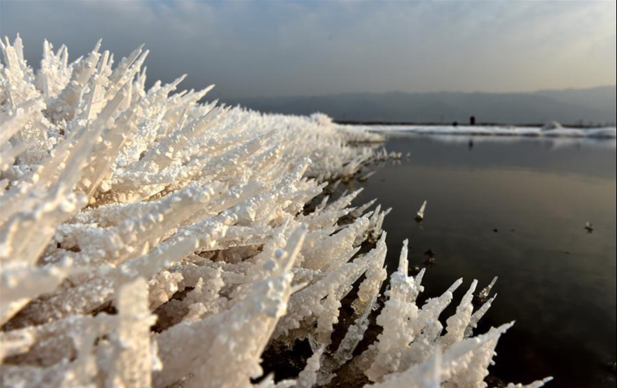 Not only Lop Nur, there is also a salt lake in China with painful beauty but still captivates people's hearts with its rare magnificence - Photo 8.