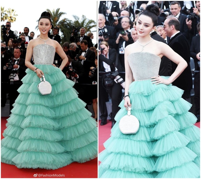 Pham Bang Bang at Cannes Film Festival: As beautiful as a fairy, but also a few times when she wears it badly - Photo 16.