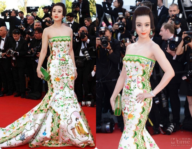 Pham Bang Bang at Cannes Film Festival: Beautiful like a fairy, but there are also some bad times - Photo 3.