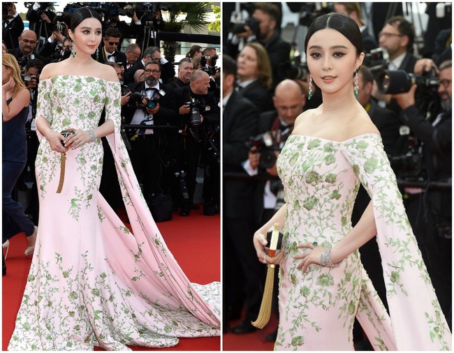 Pham Bang Bang at Cannes Film Festival: As beautiful as a fairy, but also a few times when she wears it badly - Photo 10.