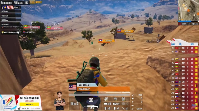 Vòng loại nội dung đồng đội PUBG Mobile: Luxxy, nOOzy tỏa sáng, một đội tuyển đã phải nói lời tạm biệt SEA Games - Ảnh 10.