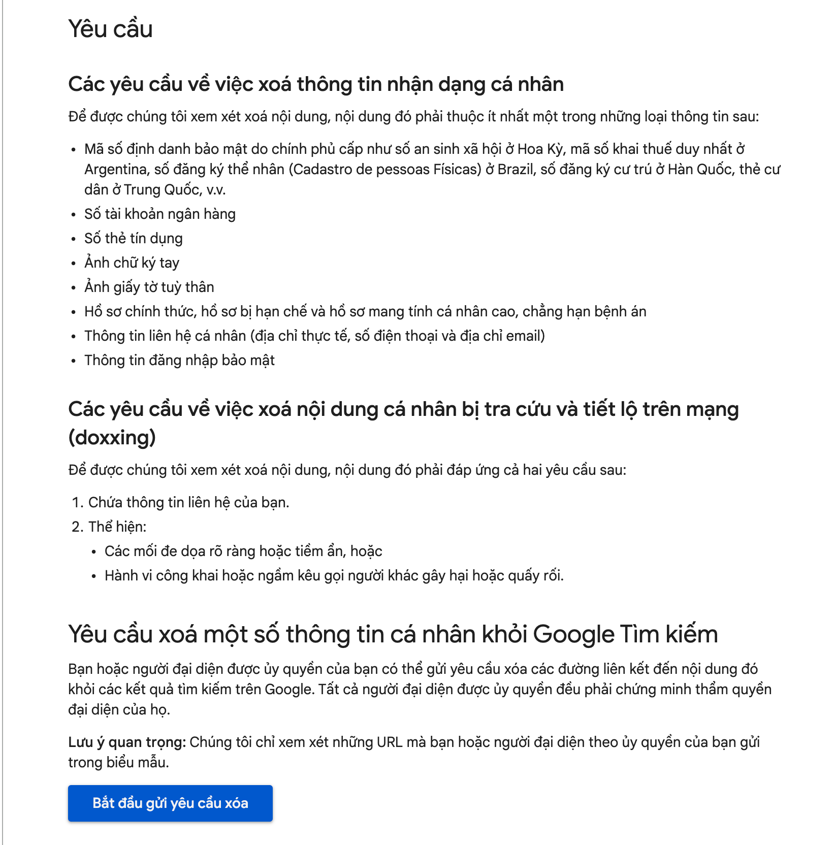 Google cho ph&eacute;p xo&aacute; th&ocirc;ng tin c&aacute; nh&acirc;n tr&ecirc;n c&ocirc;ng cụ t&igrave;m kiếm n&agrave;y, giờ th&igrave; đỡ ai soi m&oacute;i rồi! - Ảnh 2.