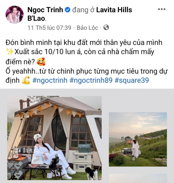 True information Ngoc Trinh bought 11ha of land in Bao Loc - Photo 1.
