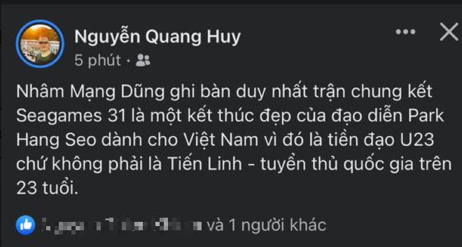 Trường Giang - Nhã Phương và dàn sao Vbiz vỡ oà trước chiến thắng của đội tuyển Việt Nam tại SEA Games 31 - Ảnh 15.