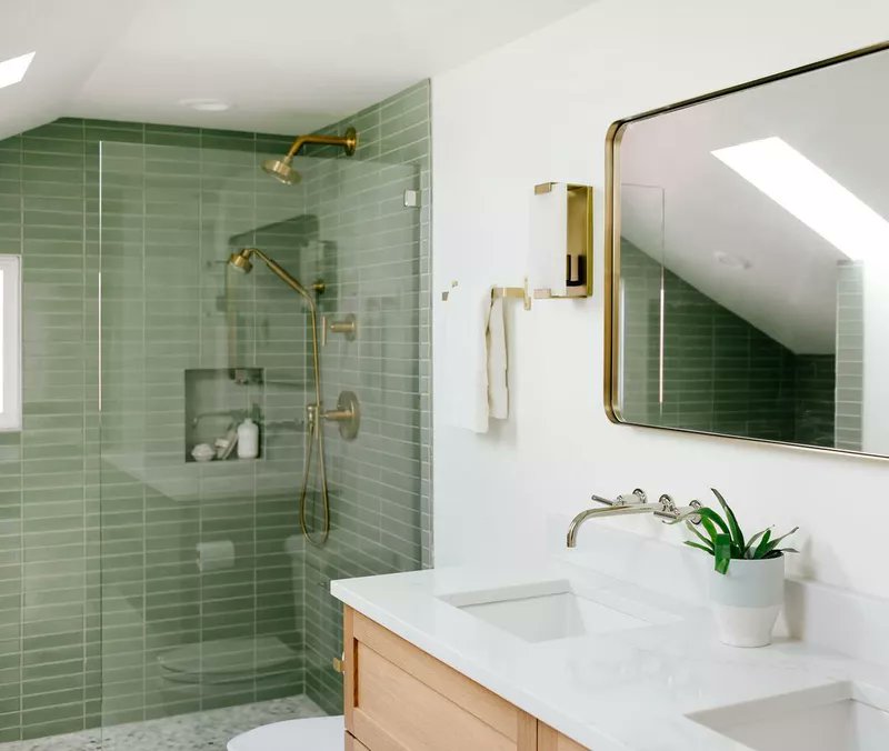 14 minimalist bathrooms capture the hearts of Scandinavian sisters - Photo 12. 14 minimalist bathrooms capture the hearts of Scandinavian sisters - Photo 12.