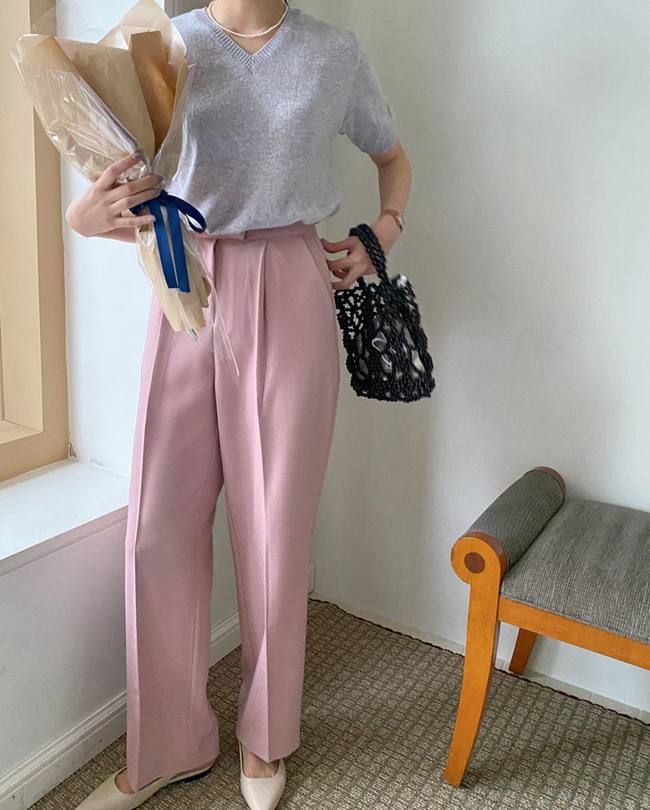 13 ways to wear pastel pants without fear of cheesy, just youthful and elegant or more - Photo 5.