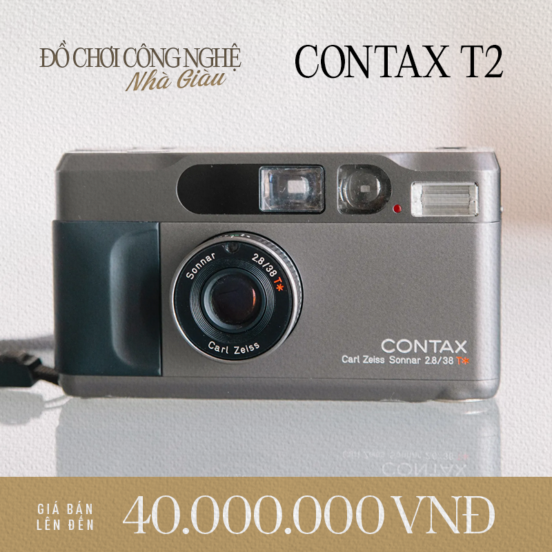 Đ&acirc;y l&agrave; Contax T2, chiếc m&aacute;y ảnh film đắt nhất thế giới - Ảnh 1.