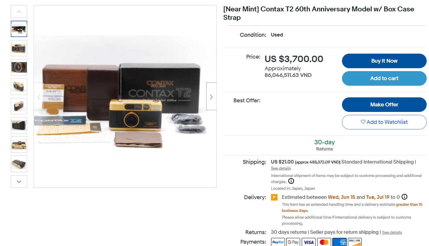 Đ&acirc;y l&agrave; Contax T2, chiếc m&aacute;y ảnh film đắt nhất thế giới - Ảnh 8.