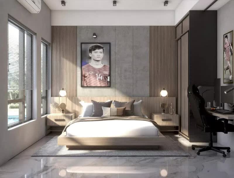 Điểm thú vị về 3 căn nhà của 3 cầu thủ tên tuổi của U23 Việt Nam: Tiến Linh - Hoàng Đức - Hùng Dũng - Ảnh 24. Điểm thú vị về 3 căn nhà của 3 cầu thủ tên tuổi của U23 Việt Nam: Tiến Linh - Hoàng Đức - Hùng Dũng - Ảnh 24.