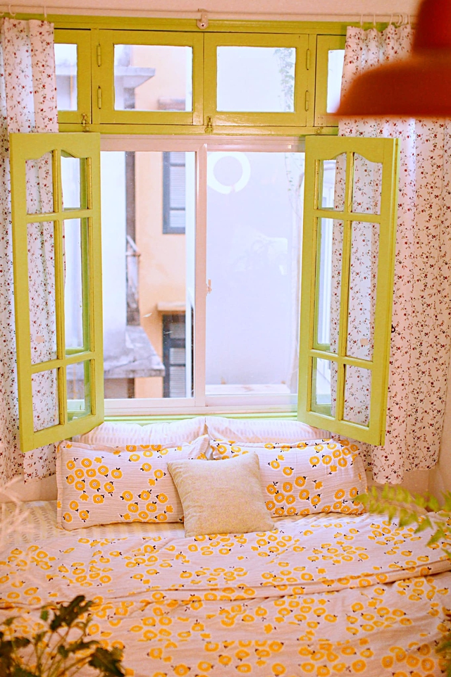 A Hanoi girl renovating a 35m motel room for only 25 million but surprisingly beautiful - Photo 13.